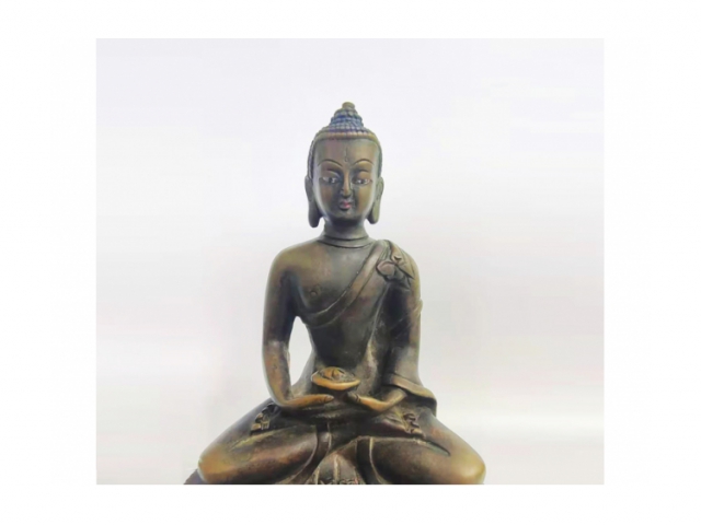 清代青铜佛像